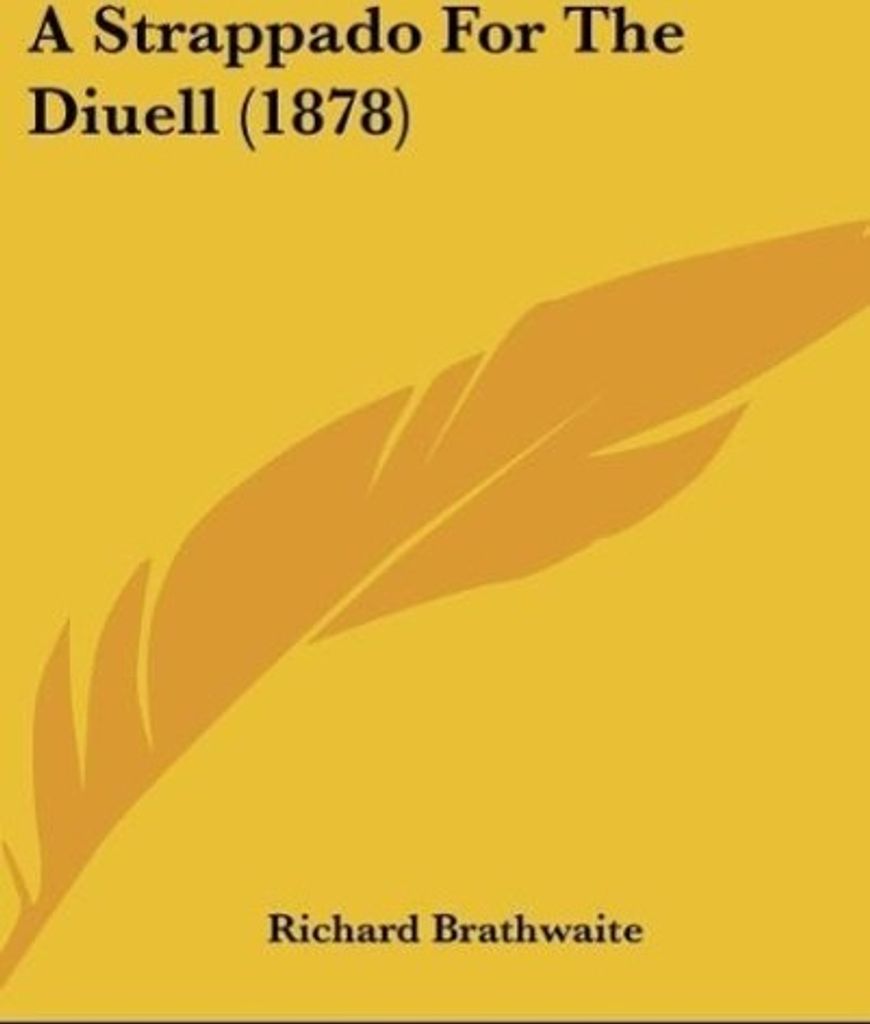 A Strappado For The Diuell (1878)
