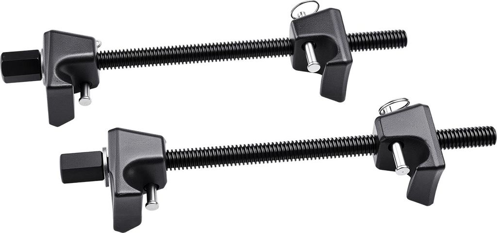 SucceBuy Federbeinspanner 2-teilig Schraubenfederkompressor für Fahrzeuge und Motorräder