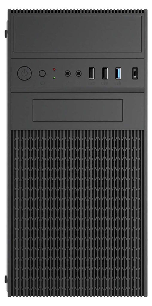 Akyga Obudowa Micro ATX AK19BK USB-C + USB 3.0 + 2x USB 2.0 Produktbild 