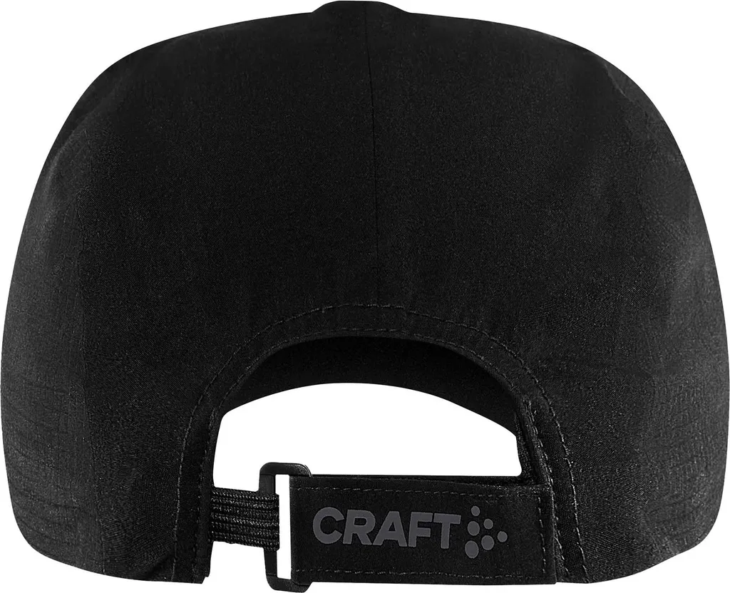 Casquette Running Craft Pro Run Soft Noir pour Entraînement et Trail