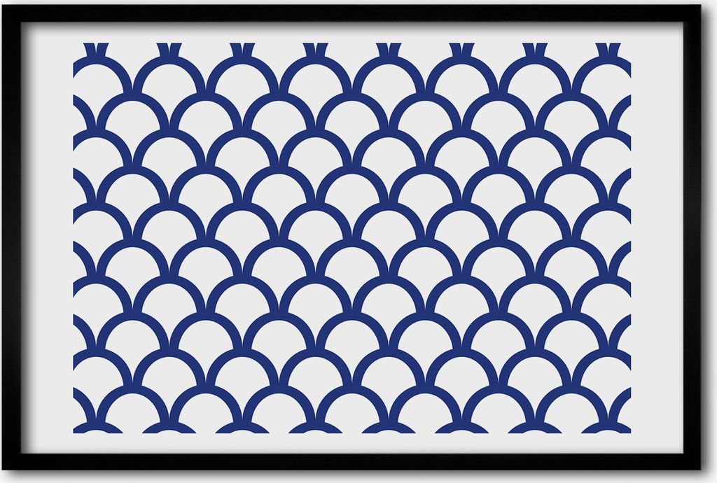 Bild 60x40 MDF-Rahmen, Wandkunst Seefahrt Hintergrund