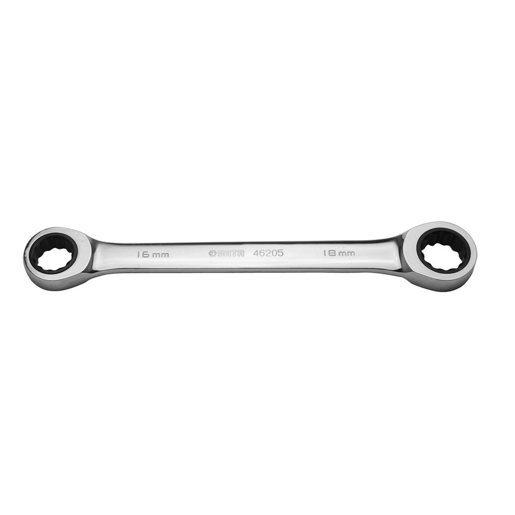 SATA Ratschen-Doppelringschlüssel, 8x10 mm GL46200 (Doppelringschlüssel)