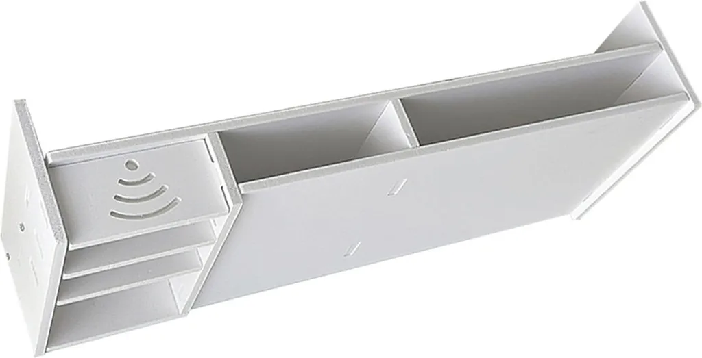 Support de bureau ergonomique pour moniteur avec étagère en bois - 2