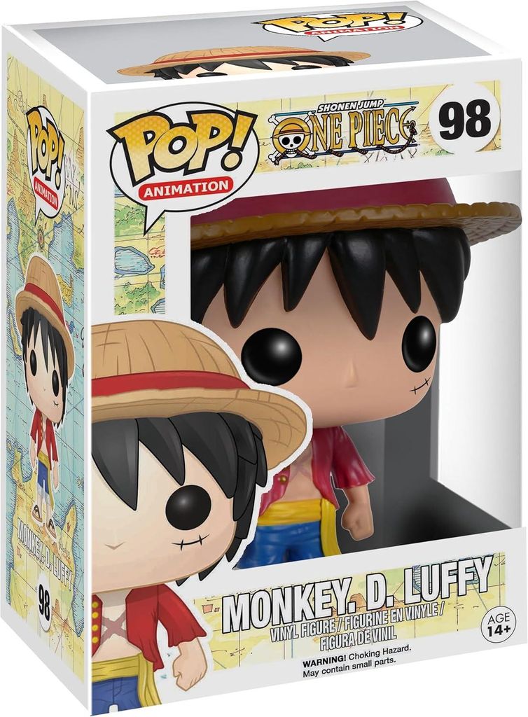 FUNKO POP! Monkey. D. Luffy, Sběratelská postavička, Anime Obrázek produktu 