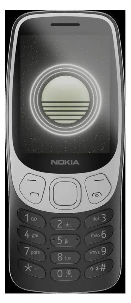 Téléphone portable Nokia 3210 4G noir, mobile classique à touches DS