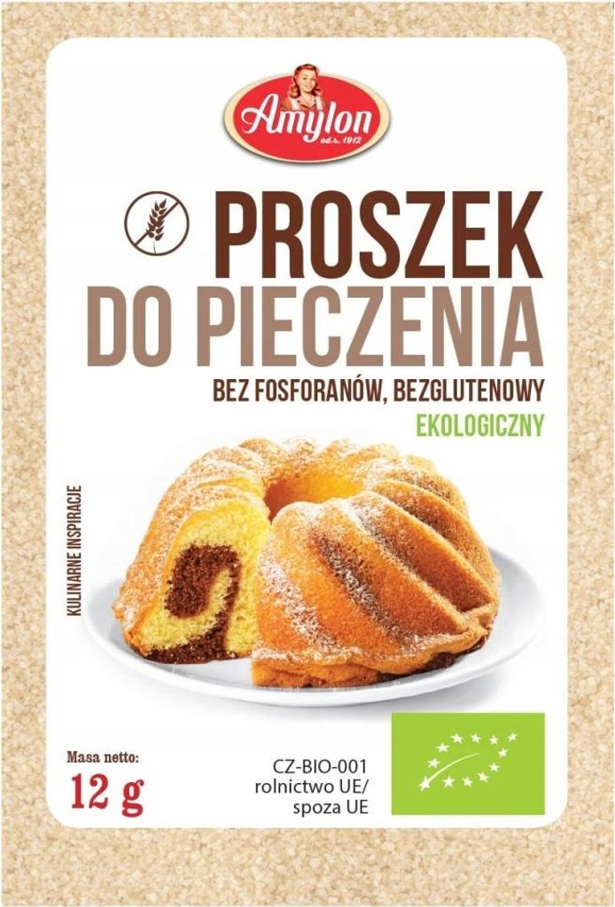 Bezlepkový prášek do pečiva12g BIOPLANET Obrázek produktu 