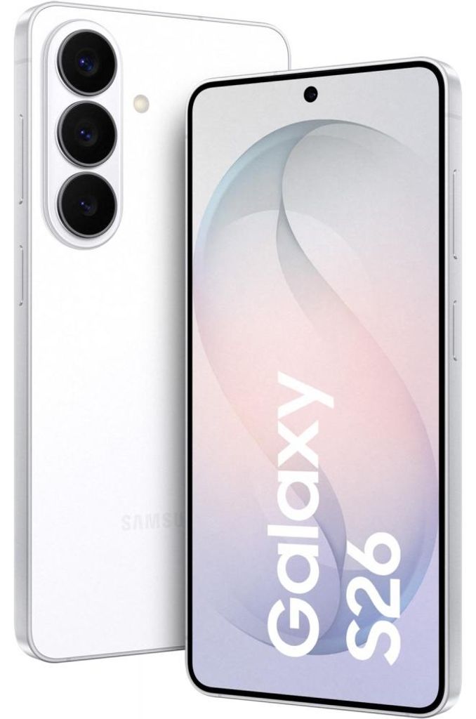 Samsung Galaxy S26 5G 12 GB/256 GB Weiß (White) Dual-SIM Produktbild 