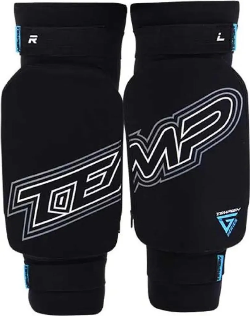 Genouillères de Protection XL Noir Tempish Pro G-pads pour le Skate