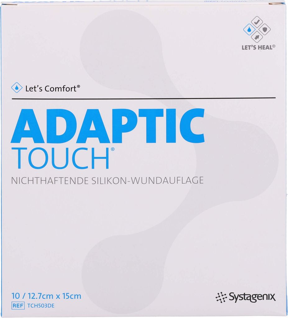 ADAPTIC Touch 12,7x15 non adesivo Medicazione in silicone Immagine del prodotto 