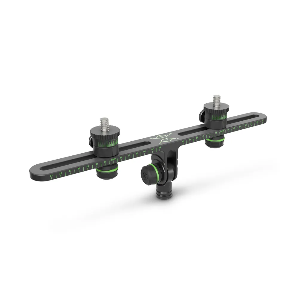 Gravity MS STB 01 PRO Barre de Jumelage Microphones avec Graduations