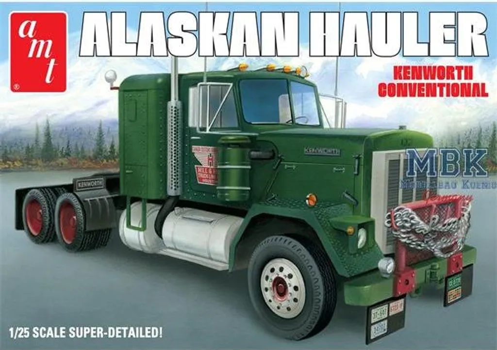 Réplique Kenworth Alaskan Hauler AMT1339 - Maquette Haute Fidélité