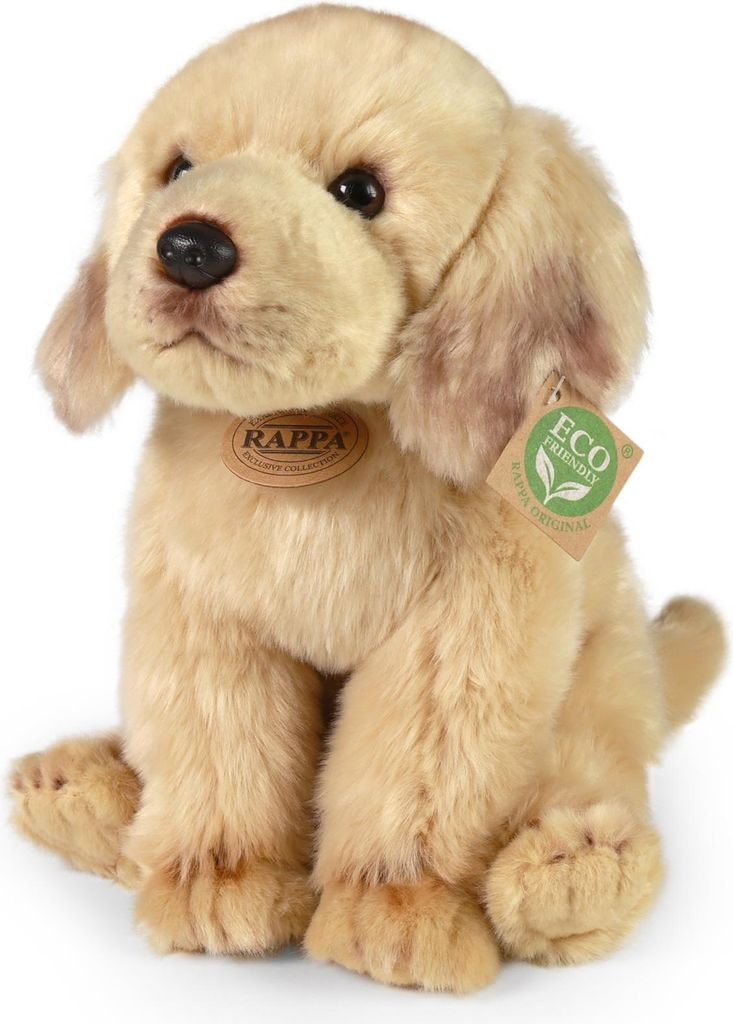 RAPPA Plyšový labrador na sedenie 27 cm ECO-FRIENDLY Obrázok produktu 