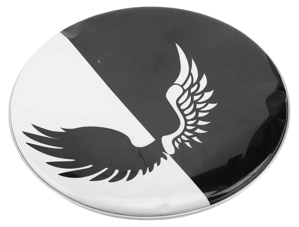 Peau de batterie 22 pouces en polyester pour grosse caisse de jazz - 6