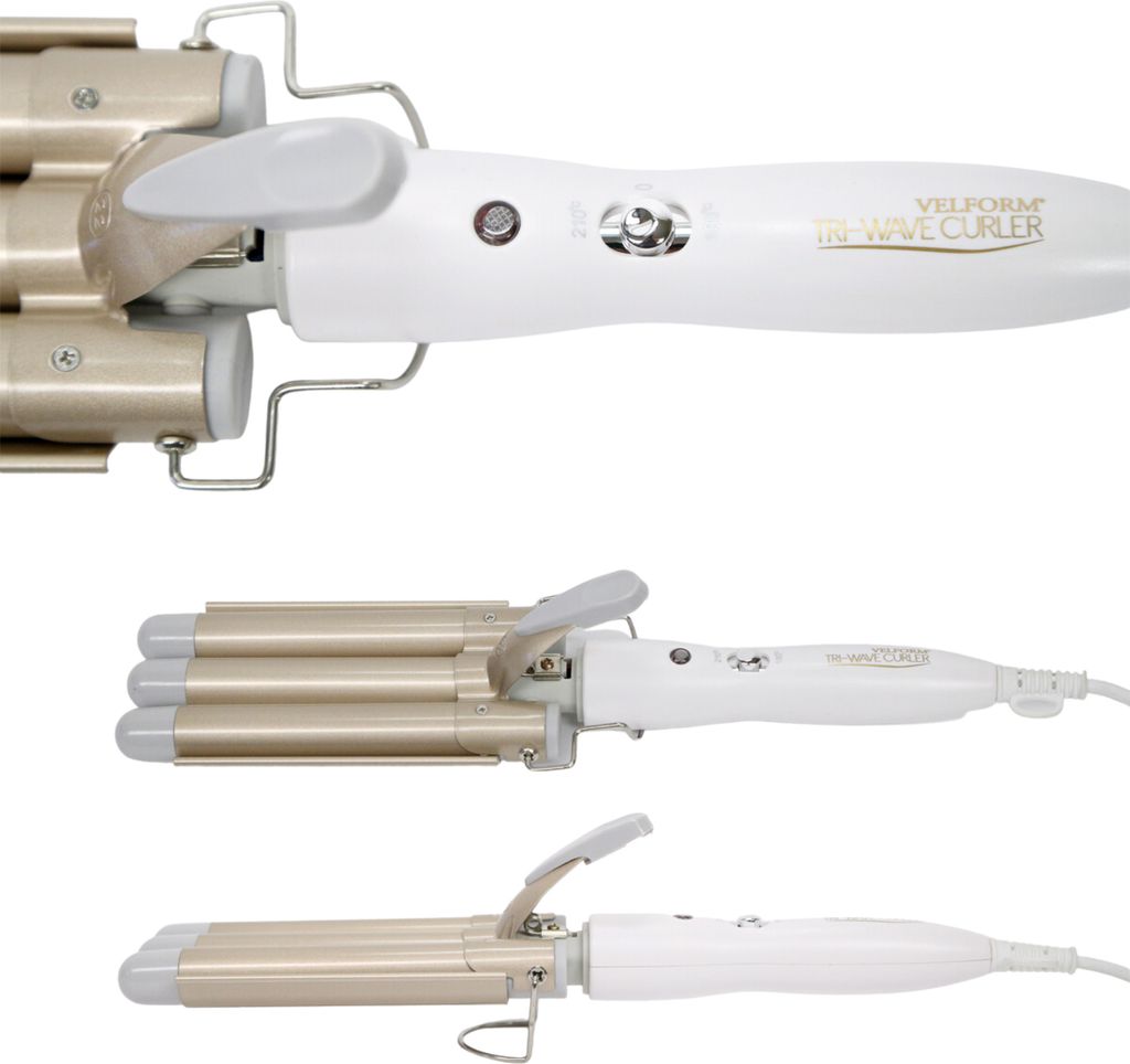Velform®️ Tri-Wave Curler - Welleneisen, Produktbild 3