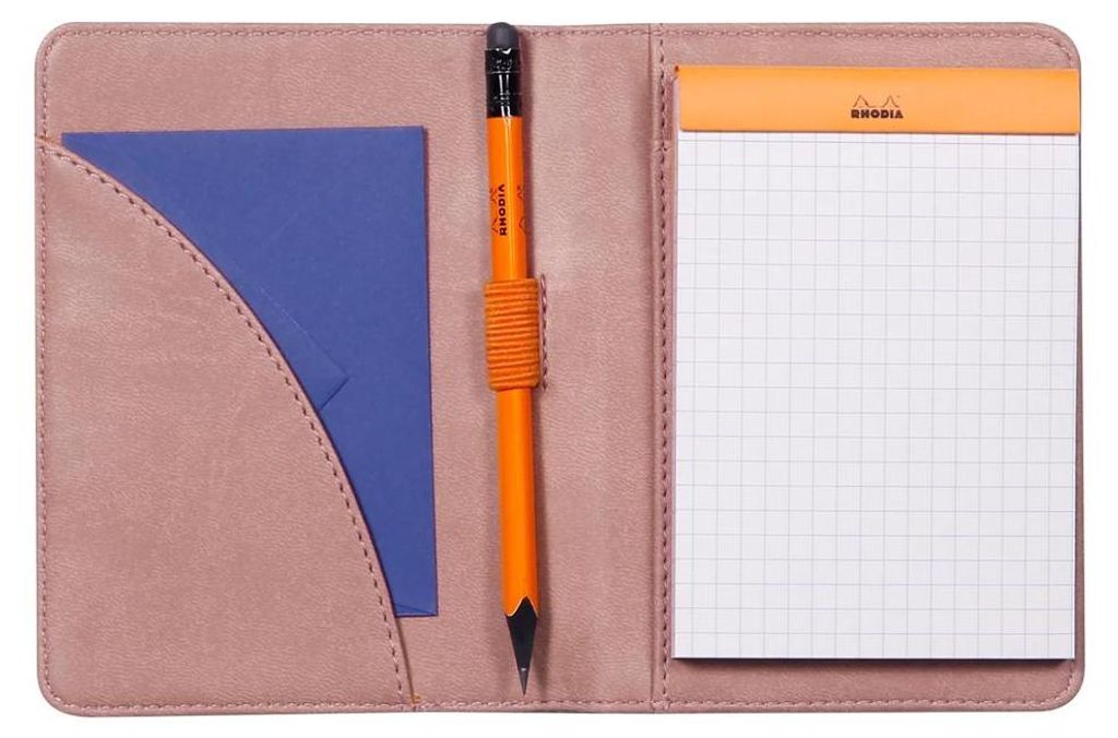 Rhodia Etui f. Block/Buch B7 rosa
