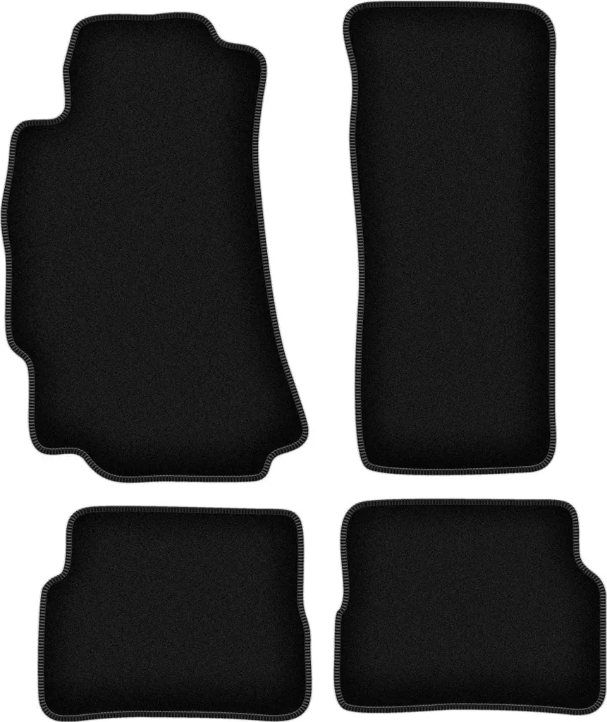 Tappeti in Velluto per Mazda RX-8 Coupé | Design Nero Elegante 4pz