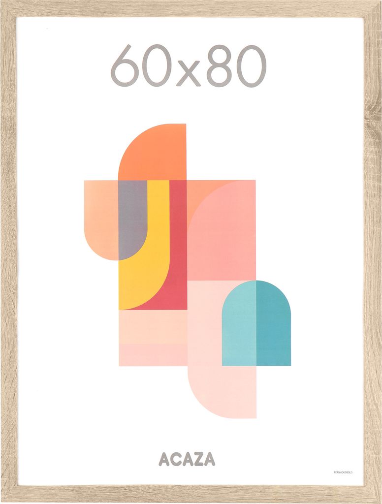 Fotorahmen - Fotorahmen - 60x80 cm - MDF-Holz - Farbe: Produktbild 