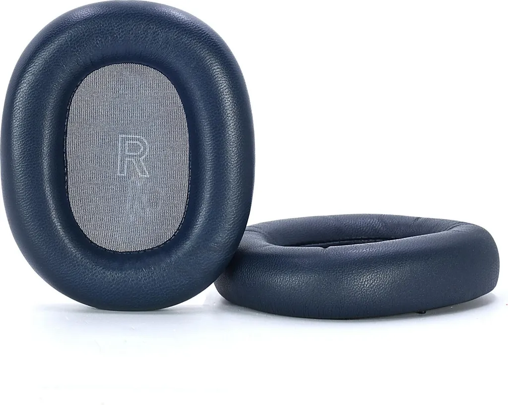 Coussinets B&O H95 en cuir d'agneau véritable et mousse à mémoire Bleu