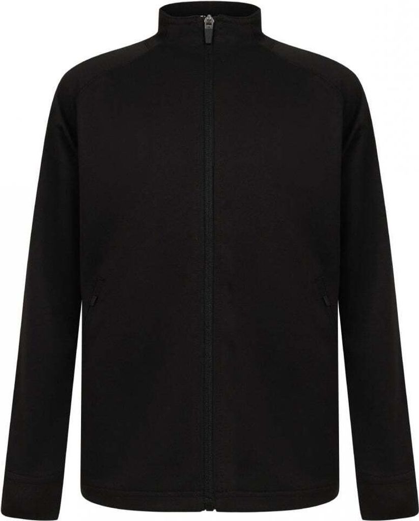 Finden & Hales - Trainingsjacke für Kinder RW7832 (140) (Schwarz)