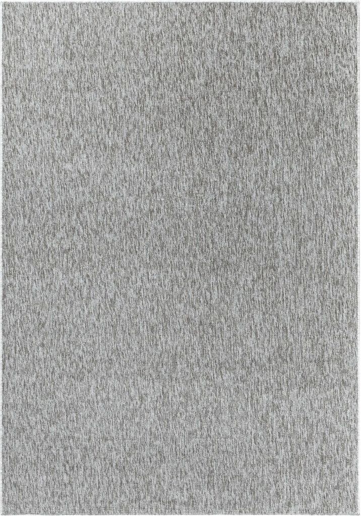 Kurzflor Teppich Neva rechteckig, Farbe: Hellgrau, Größe:120x170 cm