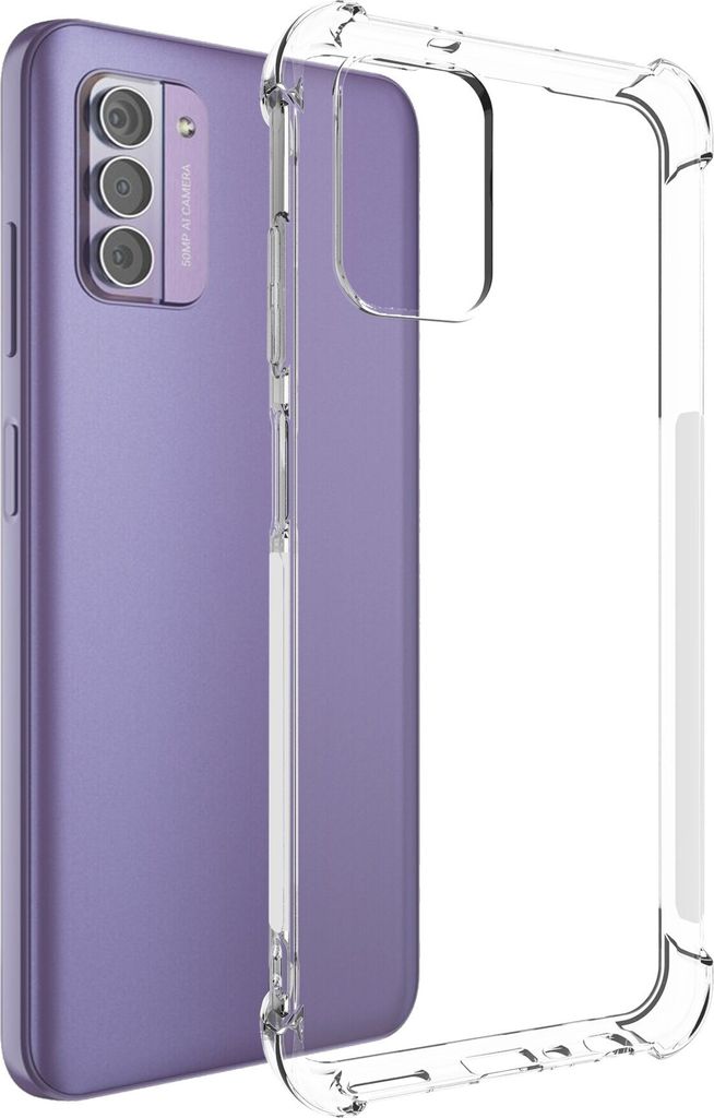 TPU Hülle Clear Armor Soft Case für Nokia G42 5G (6.56'') - transparent