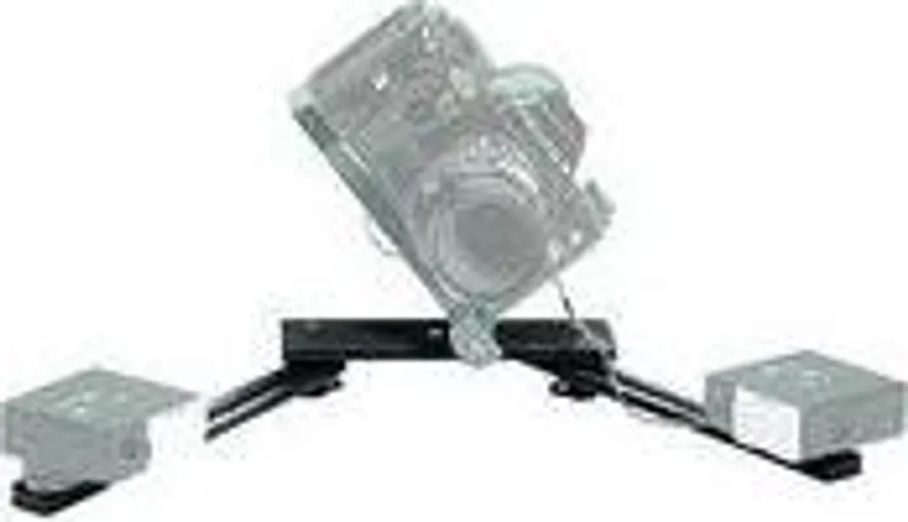 Support flash macro 330B Manfrotto pour double flash reflex