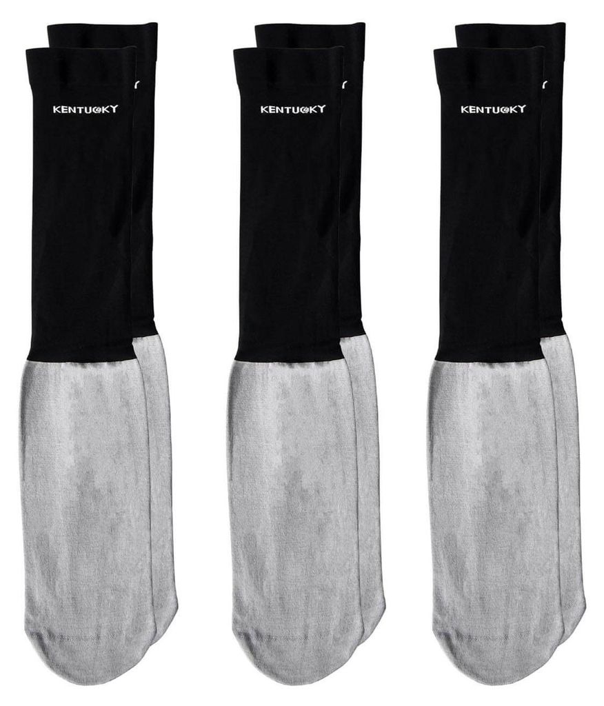Kentucky Horsewear Socken Basic Set of 3 Reitsocken Black 35-40