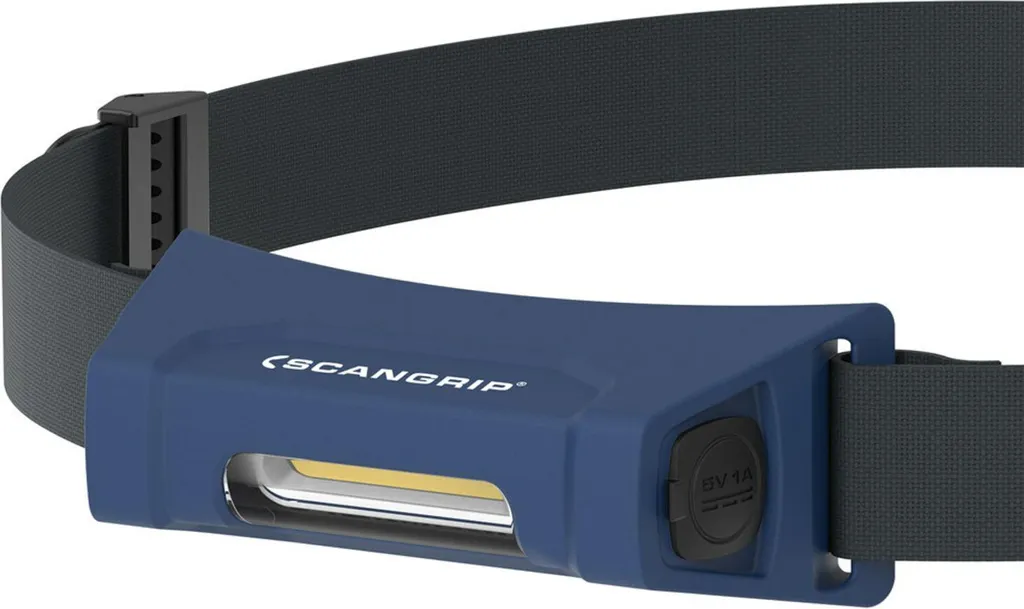 Lampe frontale rechargeable SCANGRIP ZONE 2 - Éclairage de chantier LED - 10