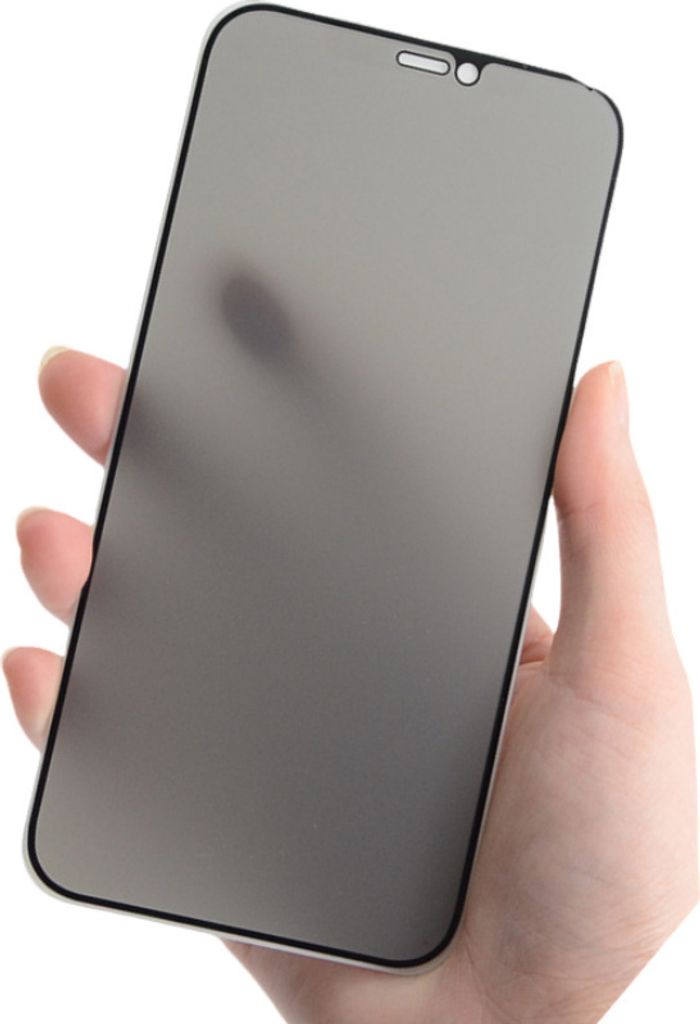 INF iPhone 16 Pro Schutzglas aus gehärtetem Glas mit 360 Grad Matt-Sichtschutz und Aluminium-Beschichtung iPhone 16 Pro