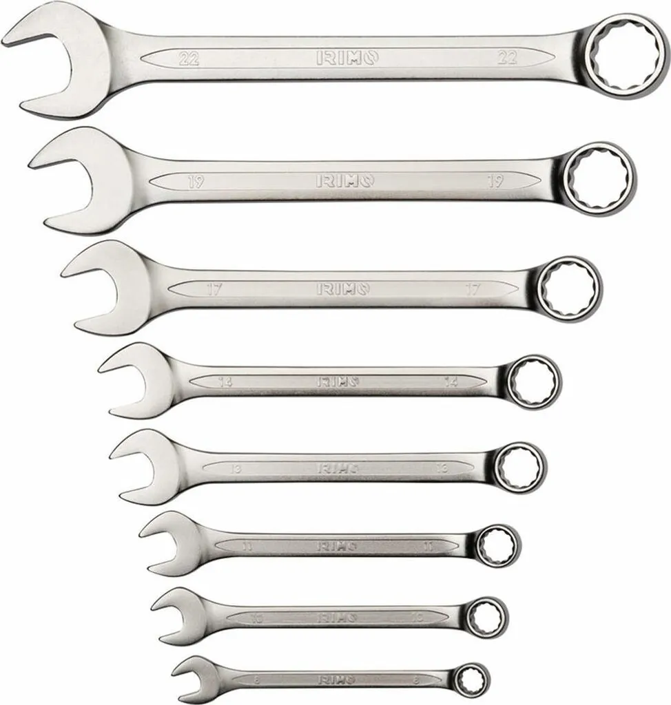 Clés mixtes à cliquet Irimo de 8 à 22 mm - Kit de serrage polyvalent