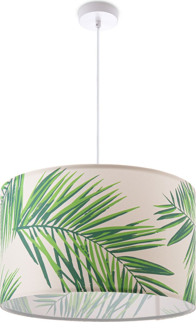 Pendelleuchte Esstisch Hängelampe Kinderzimmer Deko Wohnzimmer Palme Jungle Leuchten Farbe / Größe Grün (Ø38cm)