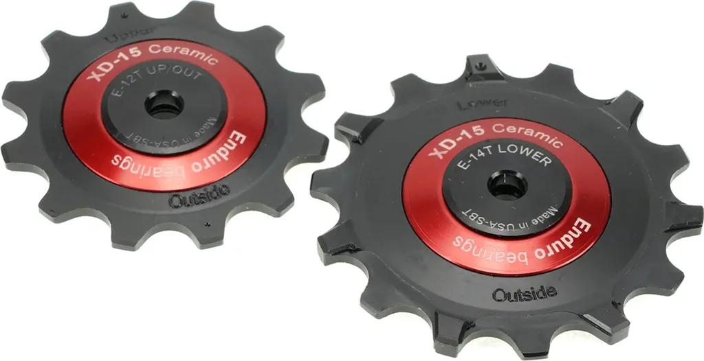 Éliminez les frictions : Galet dérailleur XD-15 rouge pour SRAM Eagle 12V