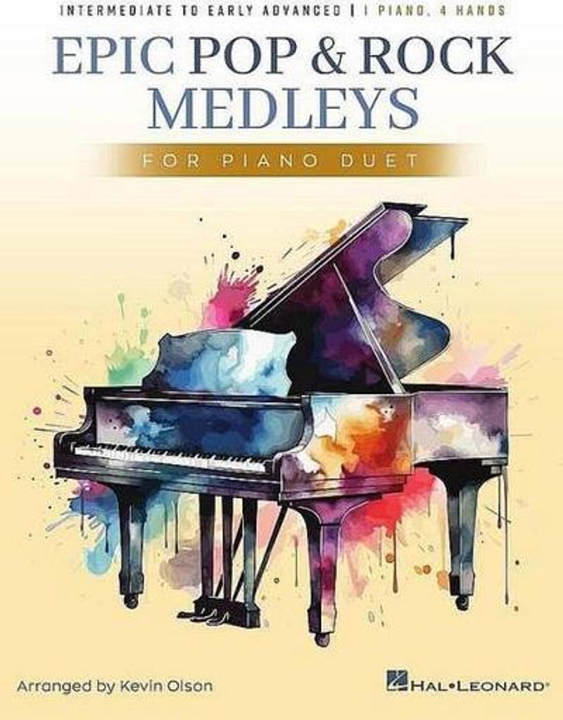 Epic Pop and Rock Medleys for Piano Duet