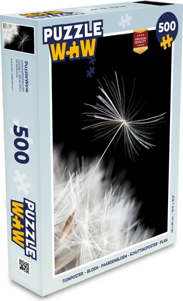 MuchoWow Puzzle 500 Teile Blume - Löwenzahn - Pflanze - Denken - Spiel - Toy