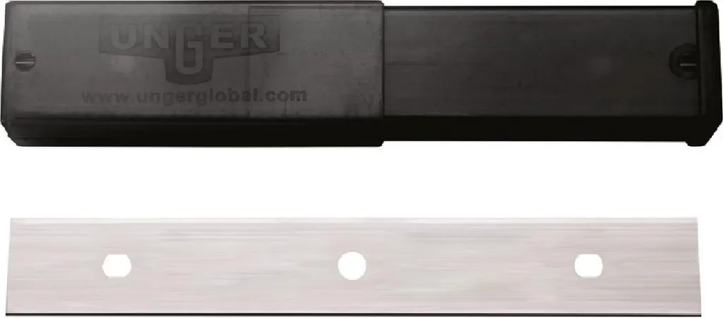 Lames en acier inoxydable Unger Premium 10cm pour grattoir de vitre