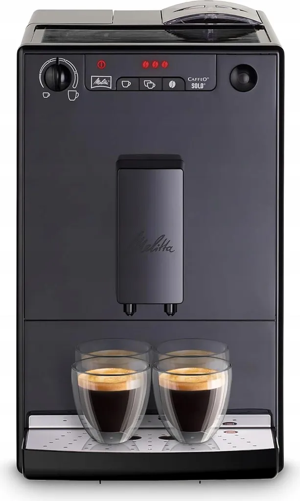 Machine à café à grains compacte Melitta Solo pour espresso maison - 20