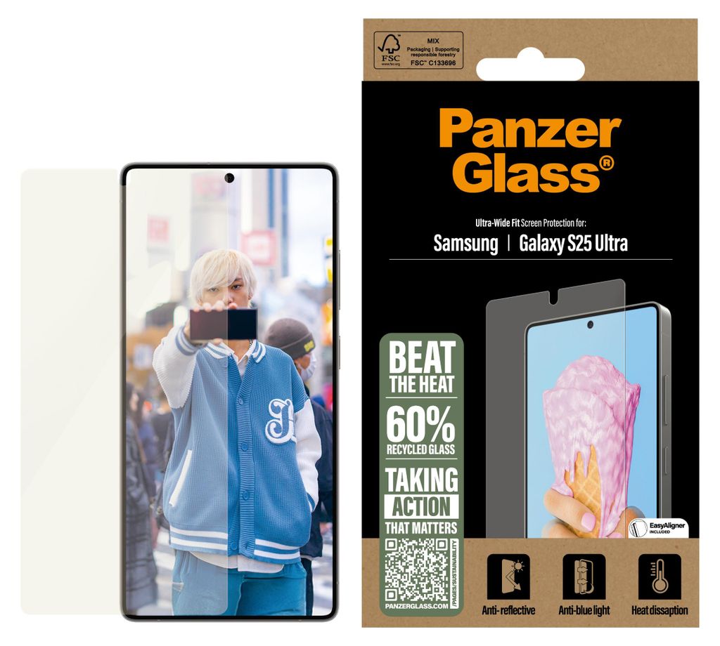 PanzerGlass ® All-in-One Screen Protector Samsung Galaxy Obrázek produktu 