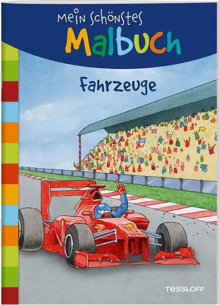 Mein schönstes Malbuch. Fahrzeuge Obrázok produktu 