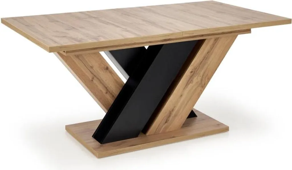 Table d'appoint pliante Brandon rectangulaire pour réception et buffet - 3