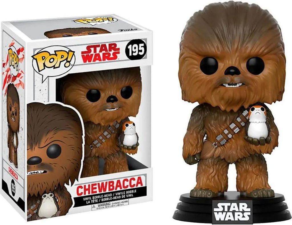Star Wars - Chewbacca 195 - Funko Pop! - Figura in vinile Immagine del prodotto 