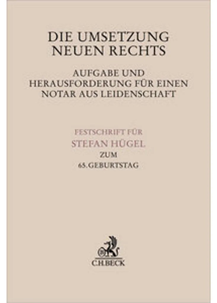Livre de Droit Allemand sur les Défis du Notariat Contemporain 2024