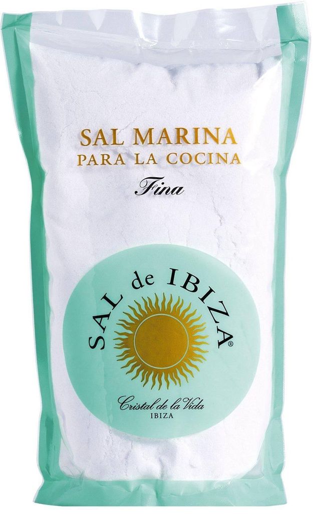 Sal de Ibiza Sal Marina Fina, macinato finemente 1000 gr. Immagine del prodotto 