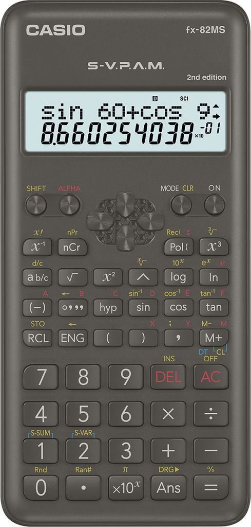 Casio FX-82MS-2 Wissenschaftlicher Taschenrechner, Produktbild 