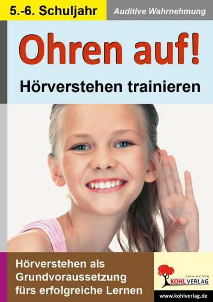 Méthode de compréhension orale Allemand - Ohren auf! Niveau 5ème et 6ème
