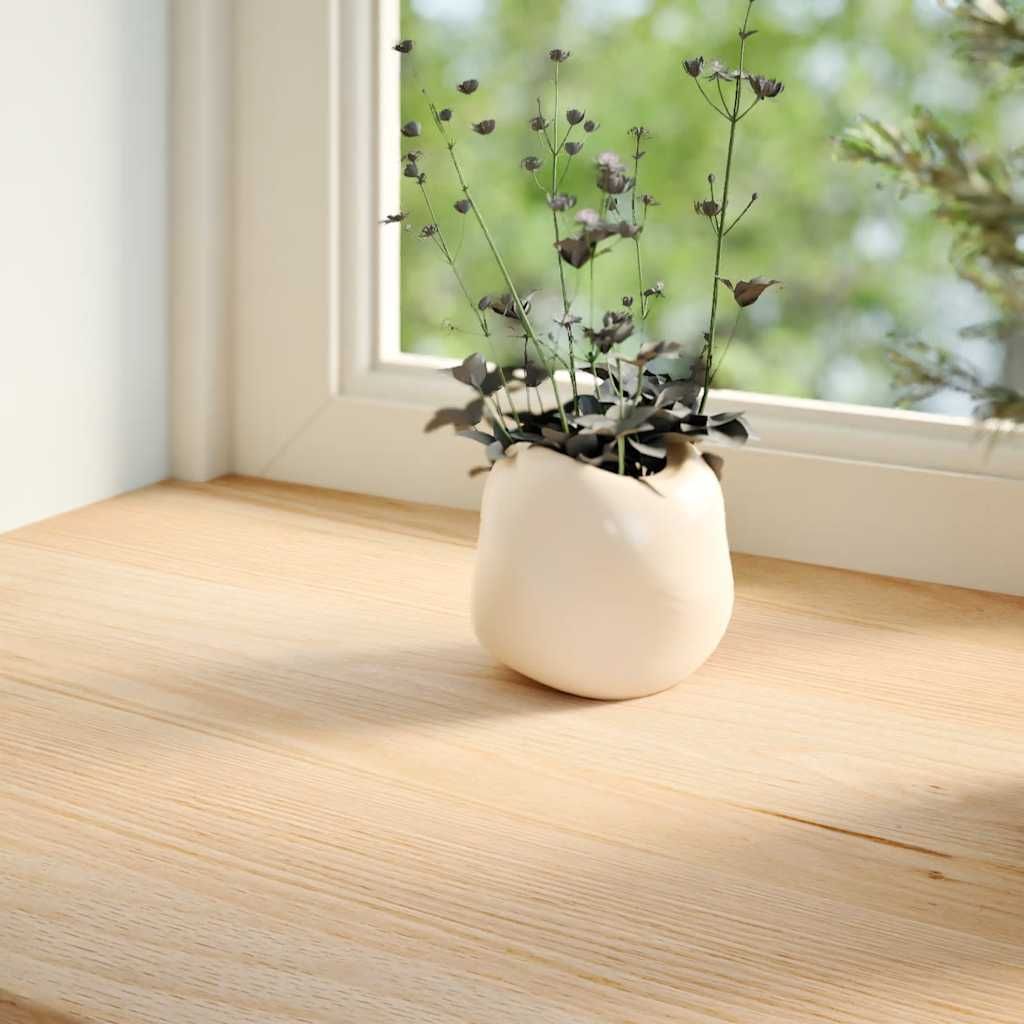 Langlebige Fensterbänke 2er-set - Unbehandelt 110x40x2cm Massivholz Eiche - Möbel284407 - Fensterbänke