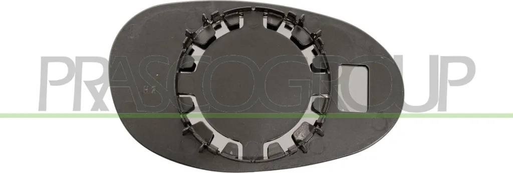 Verre de rétroviseur gauche PRASCO ME3027504 pour Smart City-Coupe