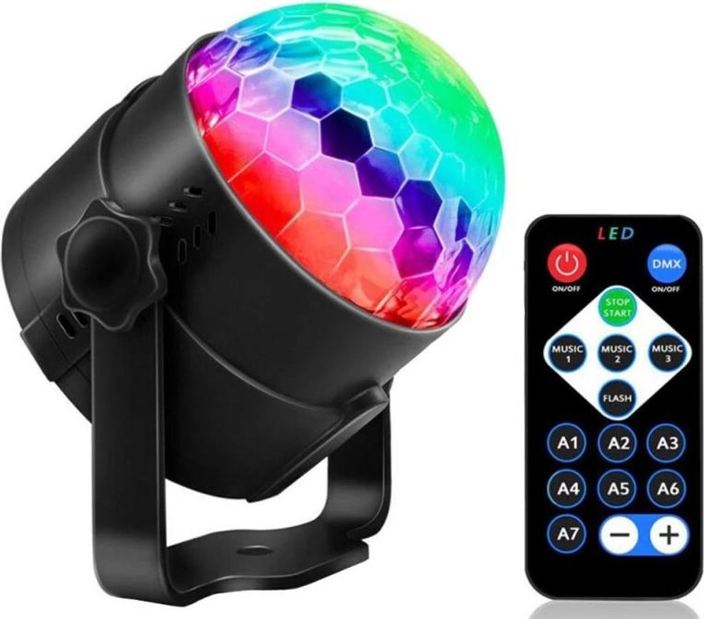 Verk 12268 LED disko koule s dálkovým ovládáním Obrázek produktu 