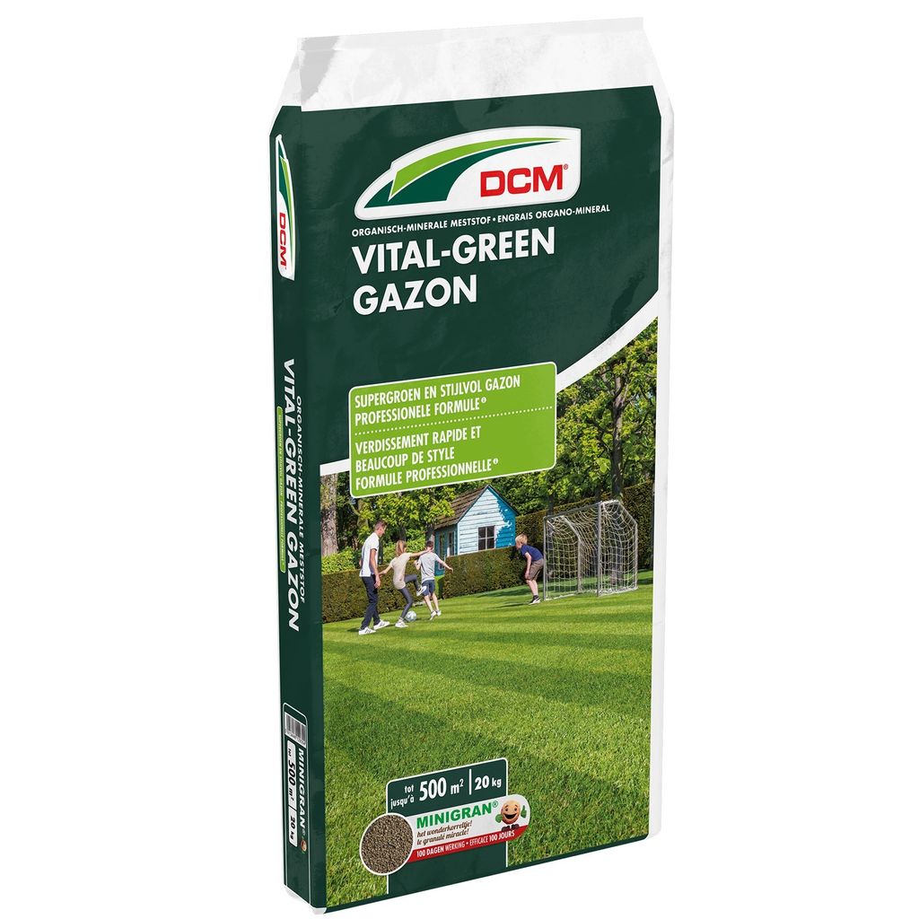 Vital-Green DCM Rasendünger 20 Kg - 500m² Produktbild 
