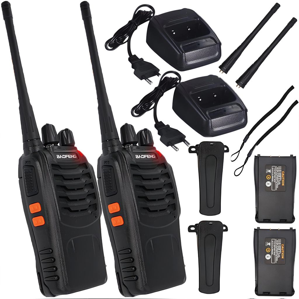 2x Baofeng BF-888S Walkie Talkie Leistungsstarker Tragbares Produktbild 