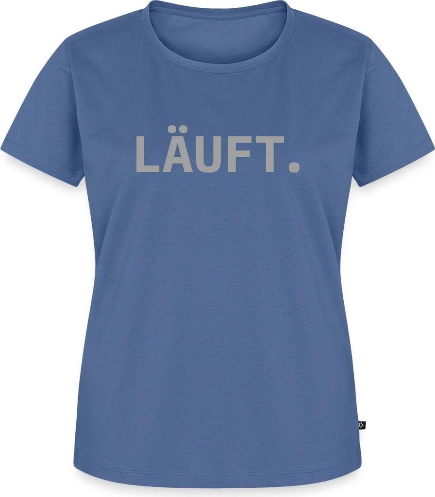 Spreadshirt Stromberg Läuft Frauen Premium T-Shirt, S, Taubenblau